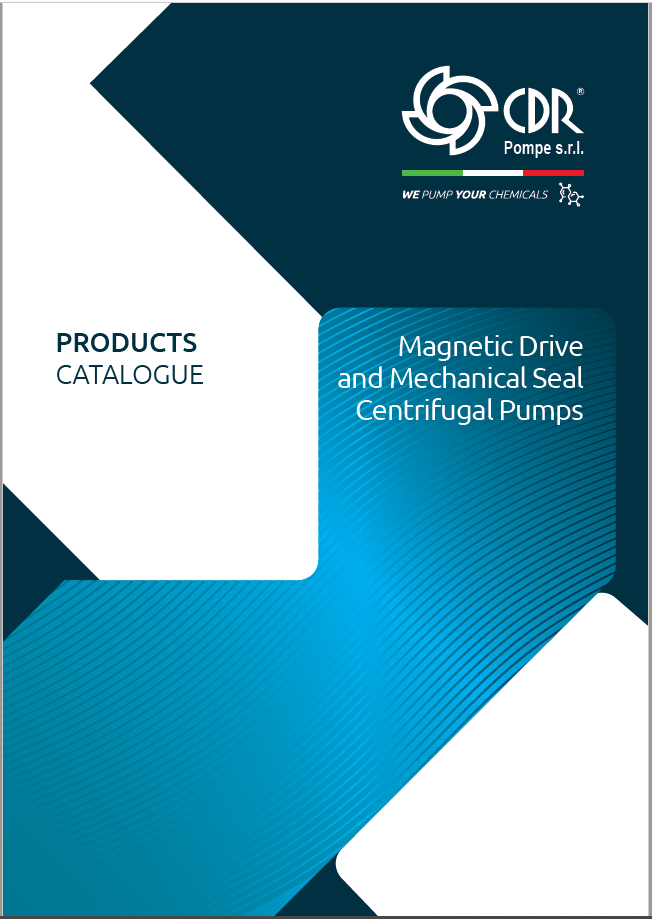 CDR Magnetic Drive and Mechanical Seal Centrifugal Pumps
